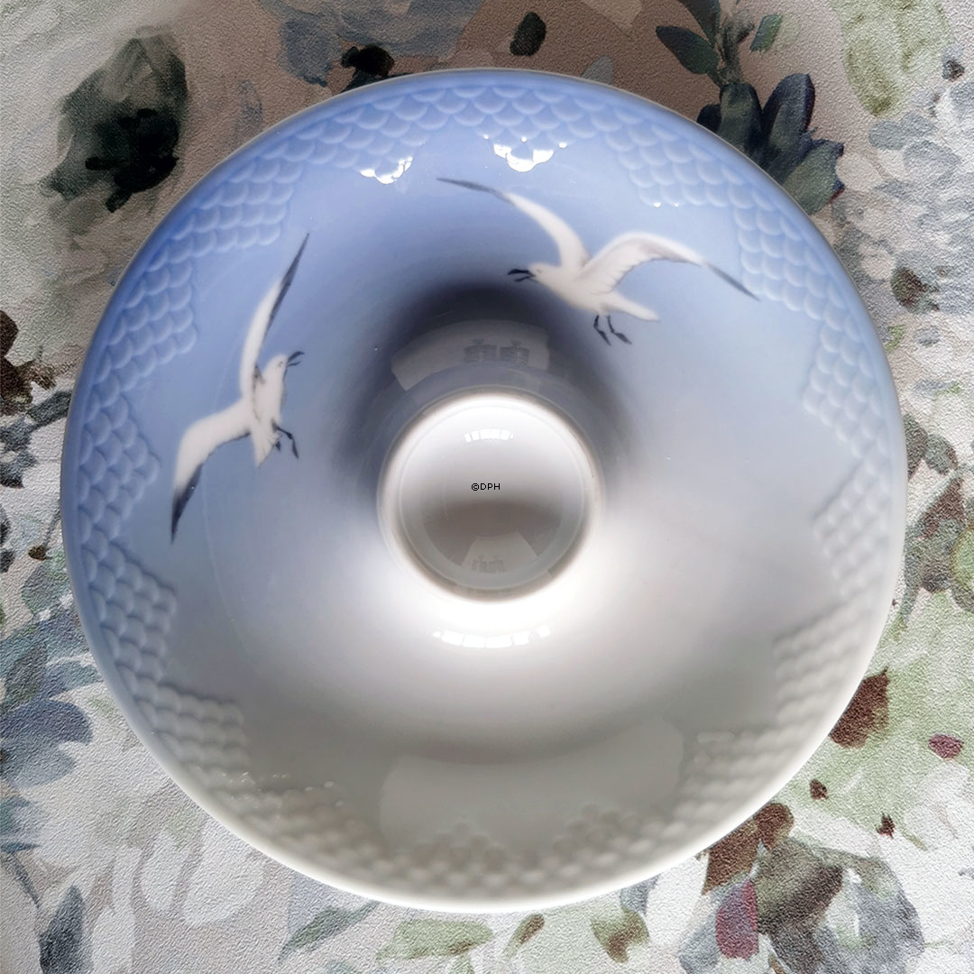 Mågestel uden guld, østersfad nr. 231, Bing & Grøndahl