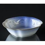 Seagull Service with gold, salad bowl 23cm, Bing & Grondahl no. 43A or 575