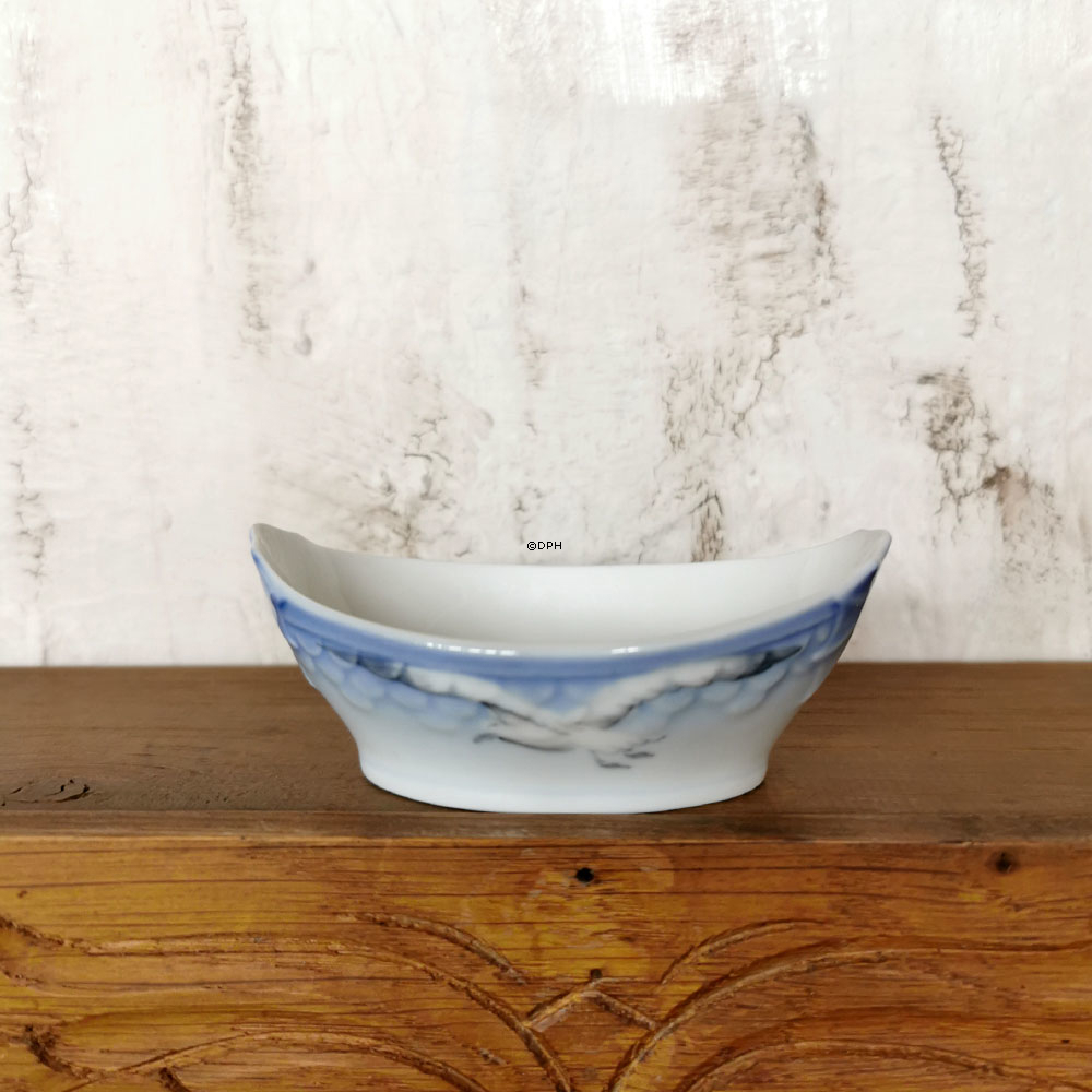 Mågestel UDEN guld, saltkar, Bing & Grøndahl nr. 547 eller 55