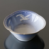 Seagull Service with gold, bowl 25cm, Bing & Grondahl 573