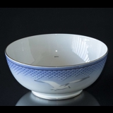 Seagull Service with gold, big round bowl, Bing & Grondahl no. 579