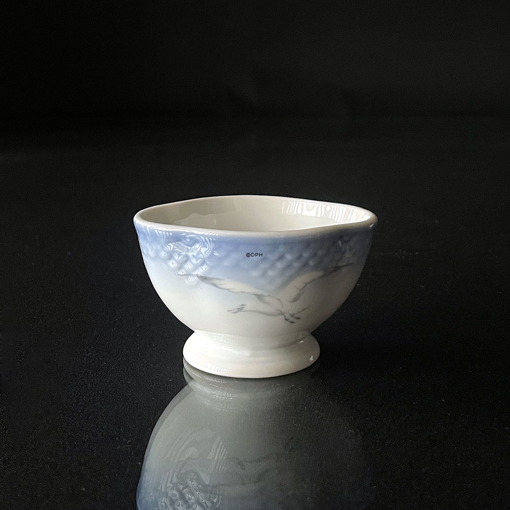 Mågestel uden guld, lille sukkerskål (passer til fløde nr. 3-100-U), Bing & Grøndahl