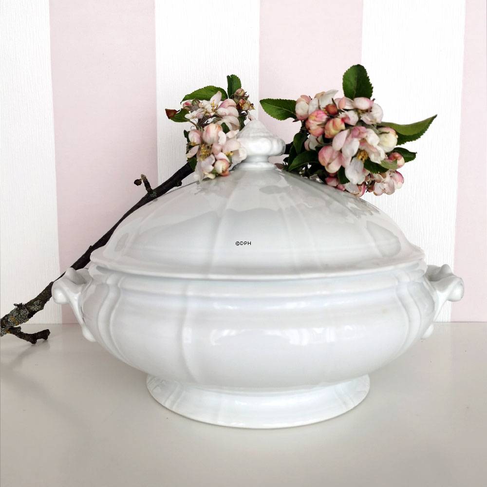 Offenbach UDEN Guld kartoffelskål med låg, Bing & Grøndahl nr. 512 eller 5