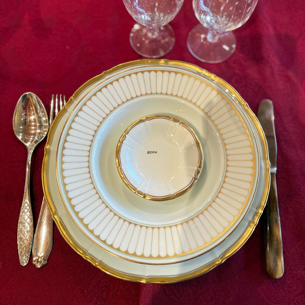 Offenbach flad tallerken 25cm, Bing & Grøndahl nr. 325 eller 25