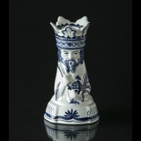Royal Copenhagen/Aluminia Tranquebar, blue, Candleholder the three Magi Balthasar