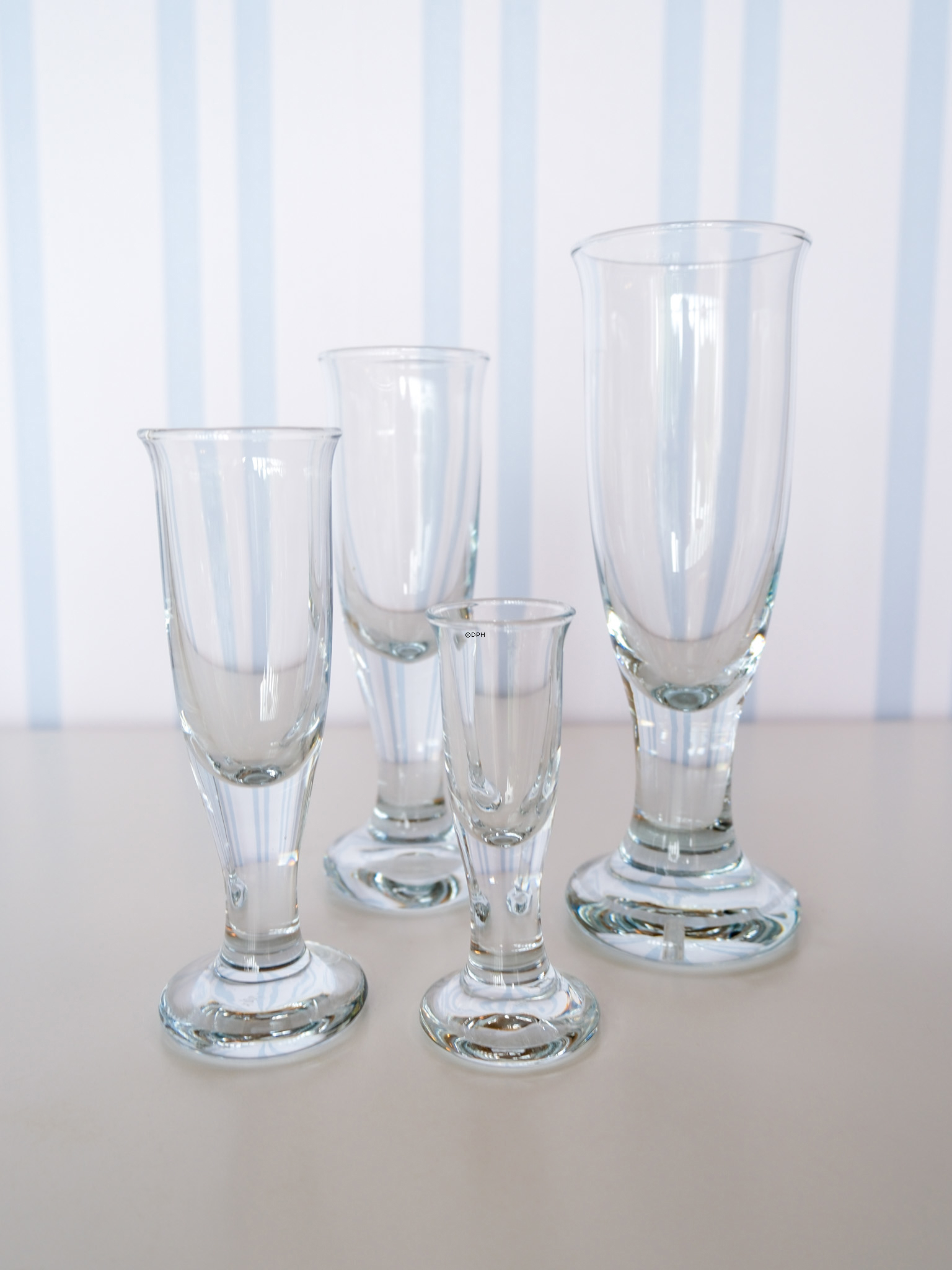 Holmegaard Fløjte ølglas, øl-fløjte
