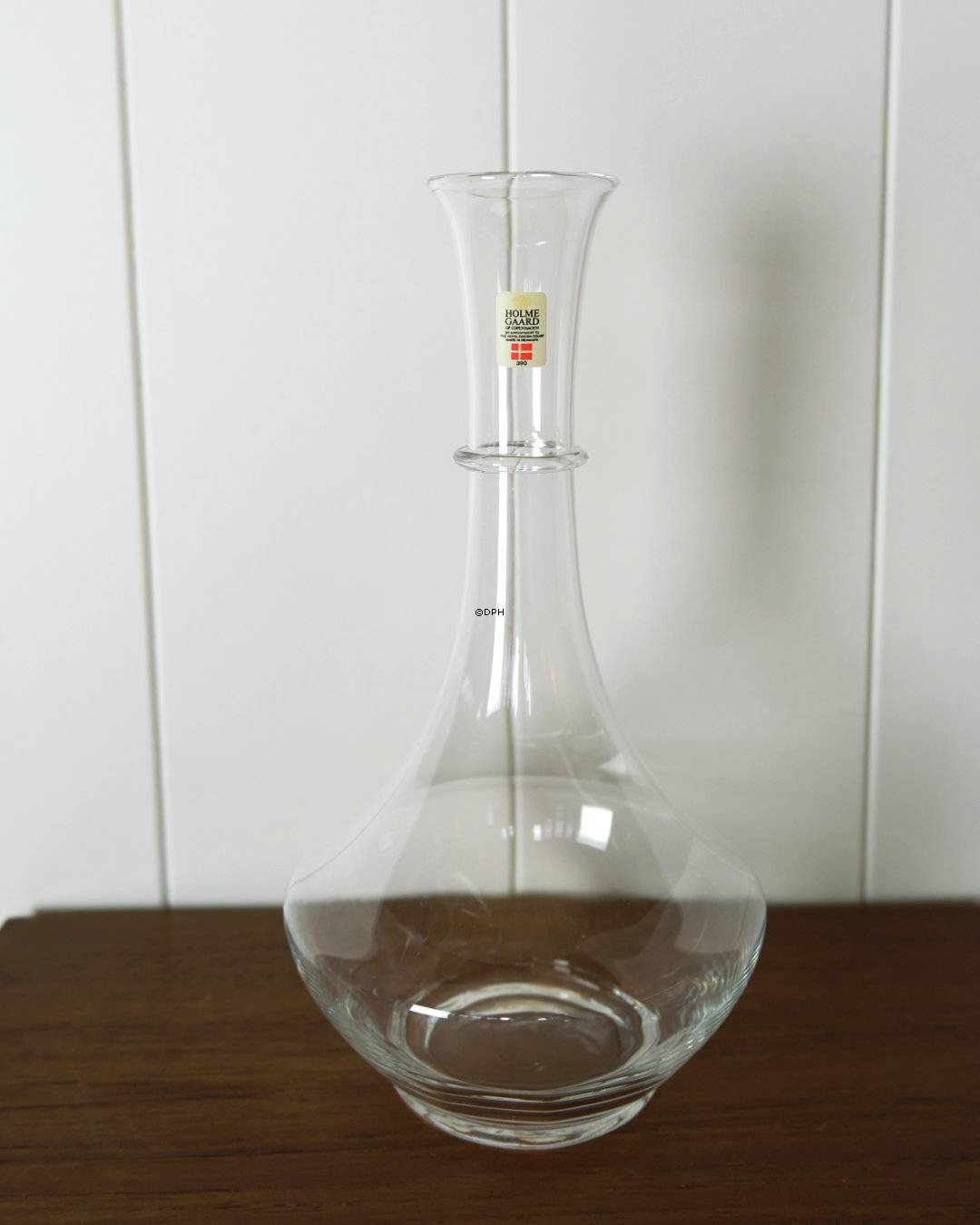 Glaskande/Karaffel i glas, Holmegaard