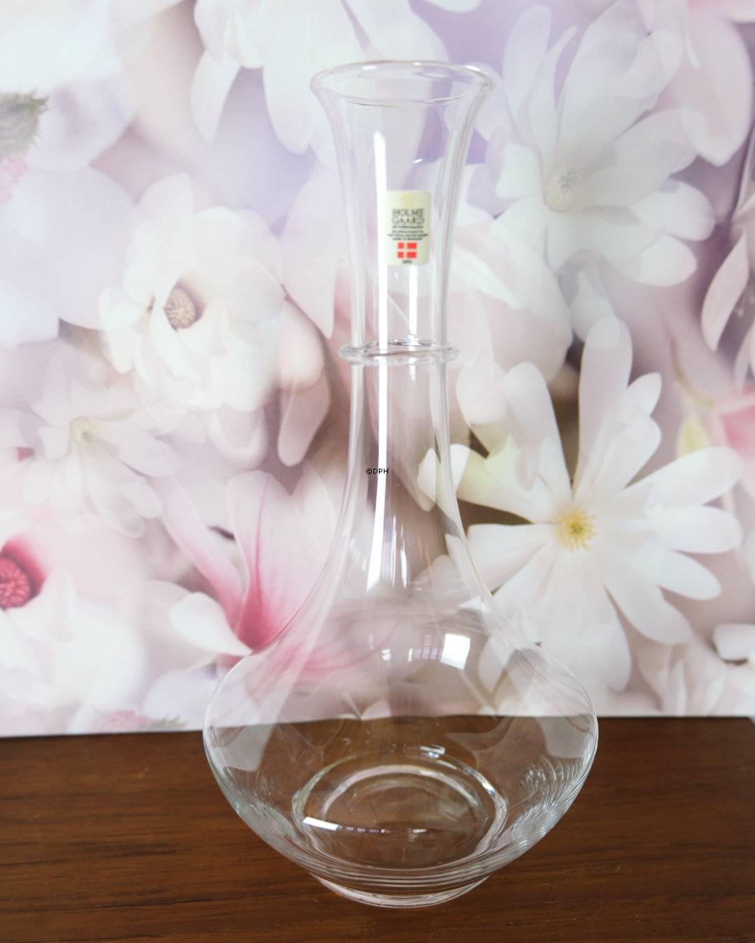 Glaskande/Karaffel i glas, Holmegaard