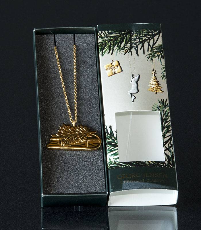 Juletræ på kælk Ornament - Georg Jensen, 2005