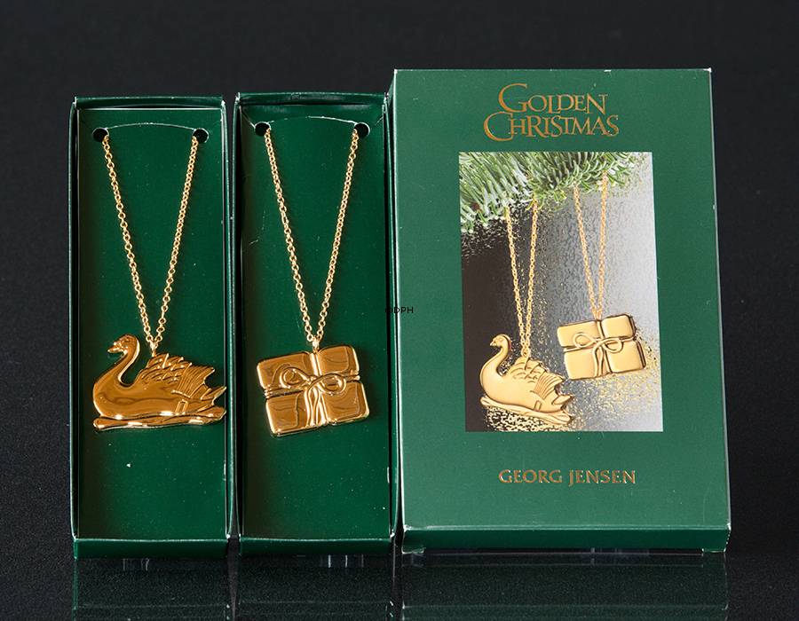 Svane og Gave - Georg Jensen ornameter 2000