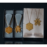 Poinsettia and Ice Crystal - Ornaments - Georg Jensen, 2009