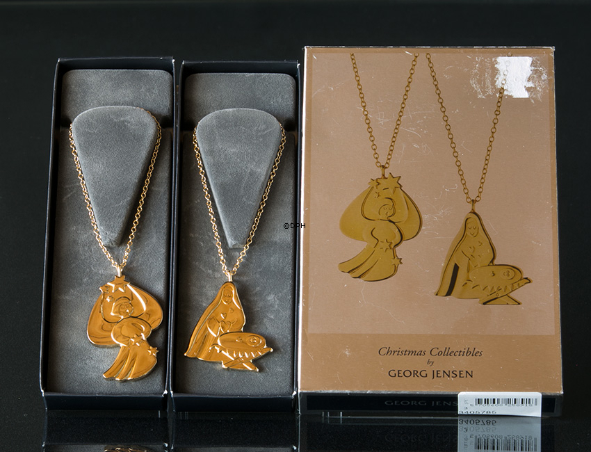 Engel og Jomfru Maria med Jesus - Georg Jensen, 2012