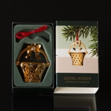 Flower Basket - Georg Jensen, Annual Holiday Ornament 2008