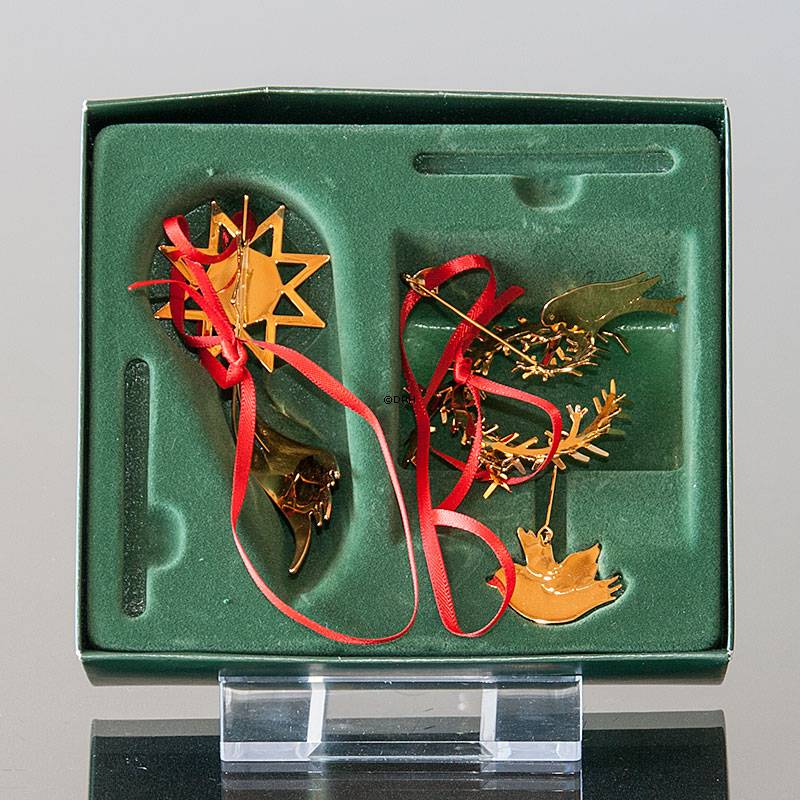 Julefryd og Stjerneskud - Georg Jensen, Årets Julepynt 2002, sampak