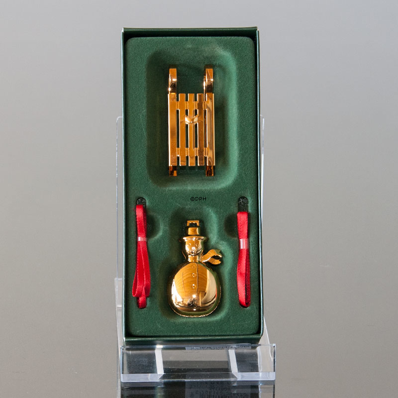 Snemand og Kælk - Georg Jensen Årets, Julepynt 2004, sampak