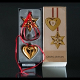Heart and Star - Georg Jensen, Annual Holiday Ornaments 2010