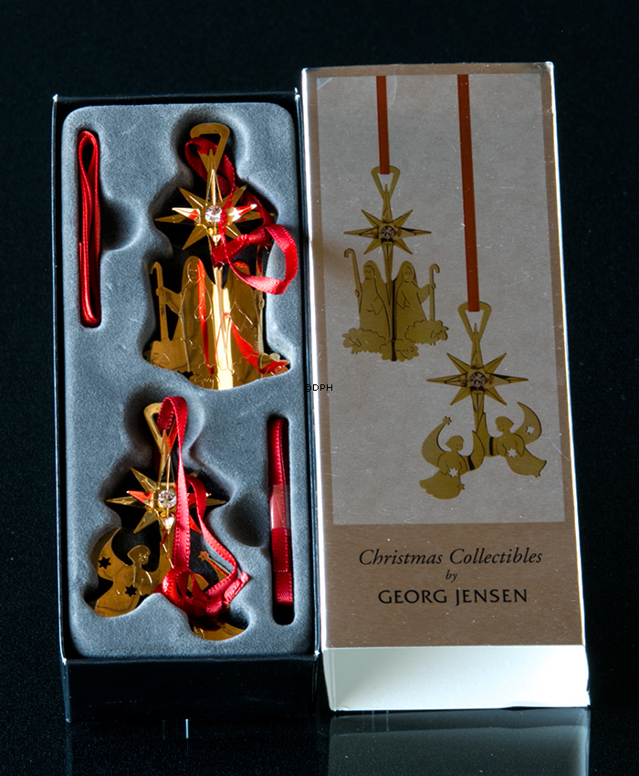 Englekor og hyrder - Georg Jensen, Årets Julepynt 2012, sampak