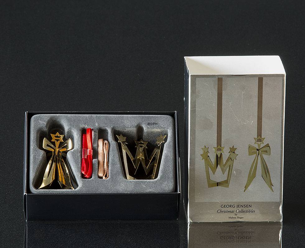 Sløjfe og krone - Georg Jensen, Årets Julepynt 2013, sampak