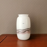 Holmegaard Sakura vase med rosa dekoration, stor