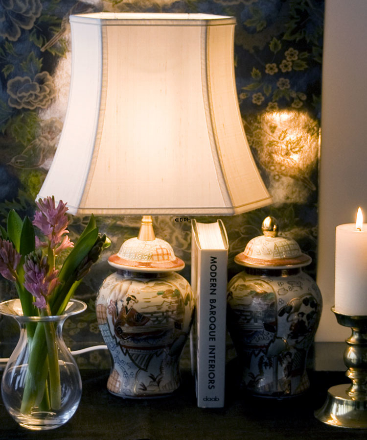 Kinesisk Sian bordlampe