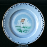 Denmark Dinner set Plate no. 3559-325, The Old Church of the Skaw