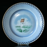 Denmark Dinner set Plate no. 3559-326, The Old Church of the Skaw