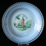 Denmark Dinner set Deep Plate no. 3564-323, Gåsetårnet