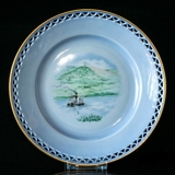 Denmark Dinner set Plate no. 3568-326, Himmelbjerget