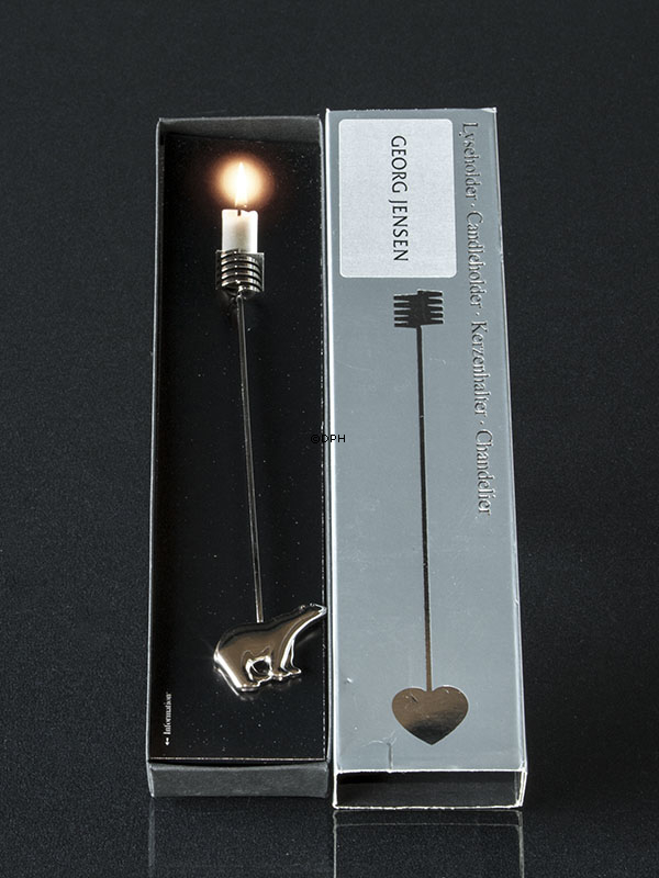 Isbjørn - Georg Jensen Lysholder 1997, PALLADIUM
