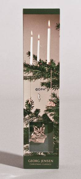 Nisser med risengrød - Georg Jensen lysholder 2008