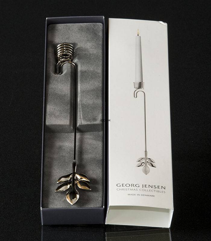 Magnoliablad - Georg Jensen lysholder 2016 - PALLADIUM