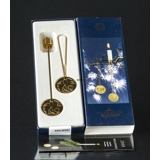 Georg Jensen Millennium lyseholder og ornament 2000