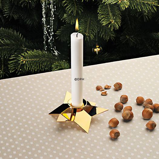 GEORG JENSEN Stjernestage, stor, forgyldt