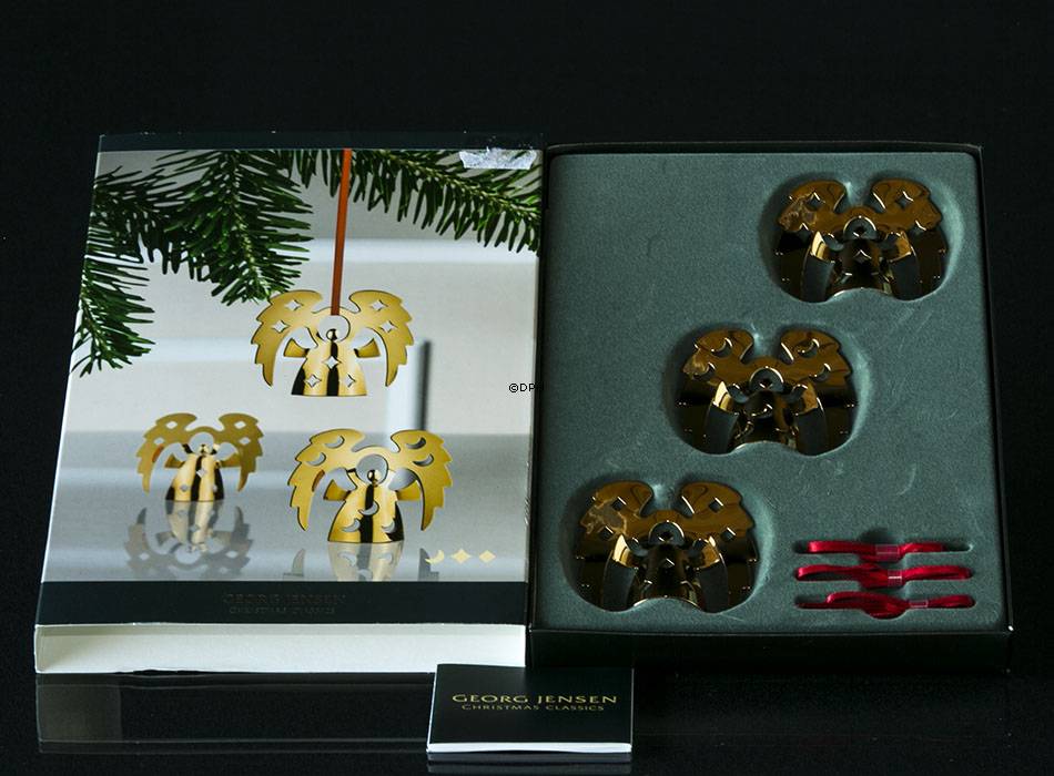 Engle med måne, nordstjerne og diamant - Georg Jensen Ophæng