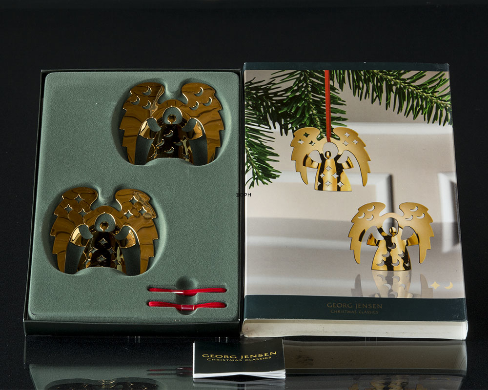 Engle med nordstjerne og måne - Georg Jensen Ophæng