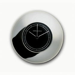 Georg Jensens "Luna" ur 14 cm tin m/sort skive