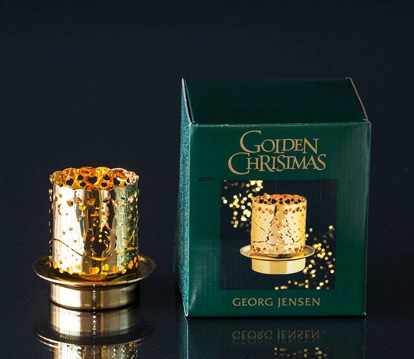 Georg Jensen Fyrfadsstage 2004, forgyldt