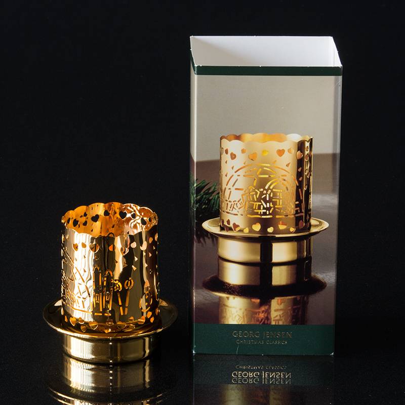 Georg Jensen Fyrfadsstage 2007, forgyldt