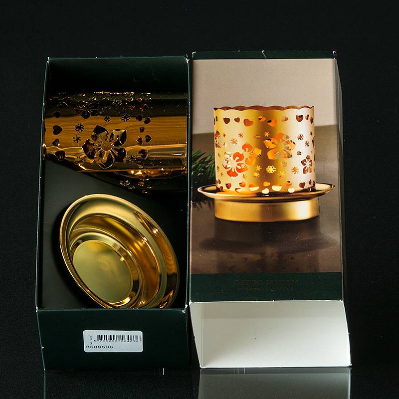 Georg Jensen Fyrfadsstage 2008, forgyldt