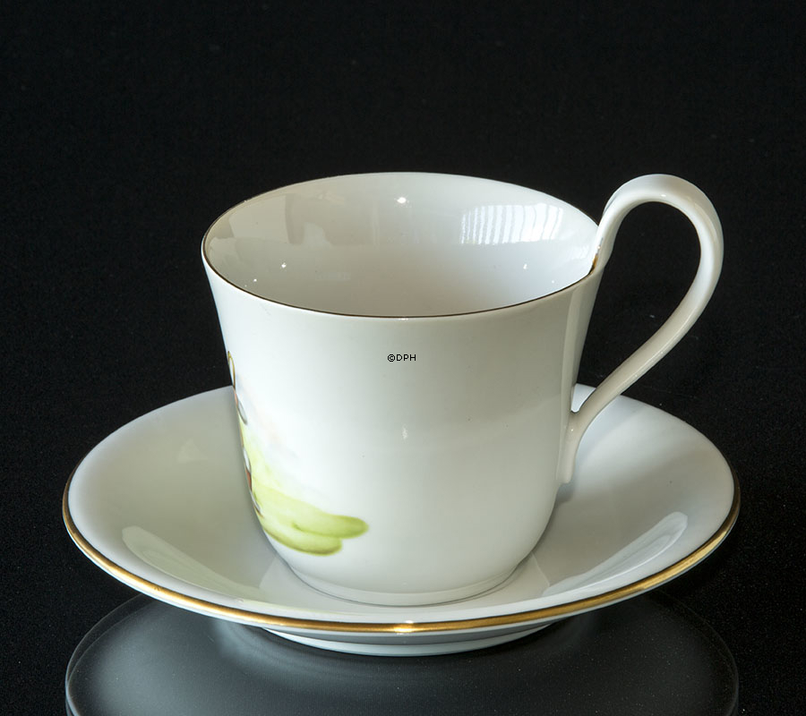 Bing & Grøndahl Julekop med nisse, der spiller harmonika