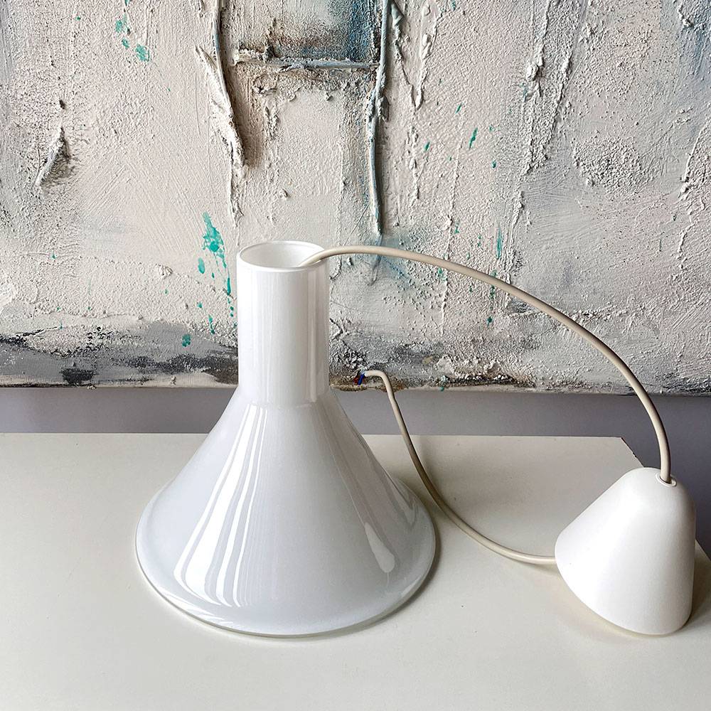 Holmegaard P&T Pendel hvid 22cm