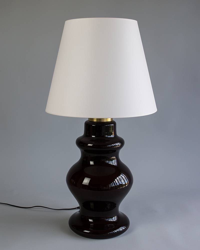 Holmegaard Baroque bordlampe, stor - Udgået af produktion