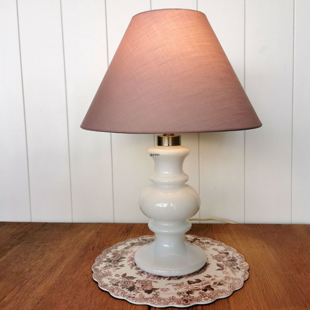 Holmegaard Caroline bordlampe, 24 cm - Udgået af produktion