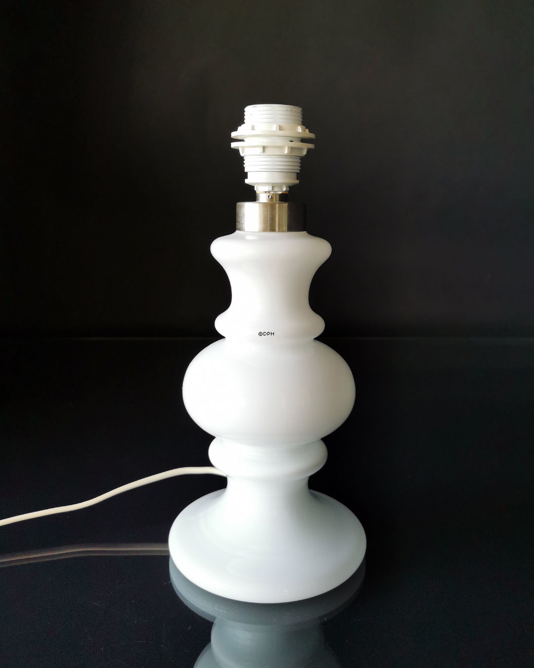 Holmegaard Caroline bordlampe, 24 cm - Udgået af produktion