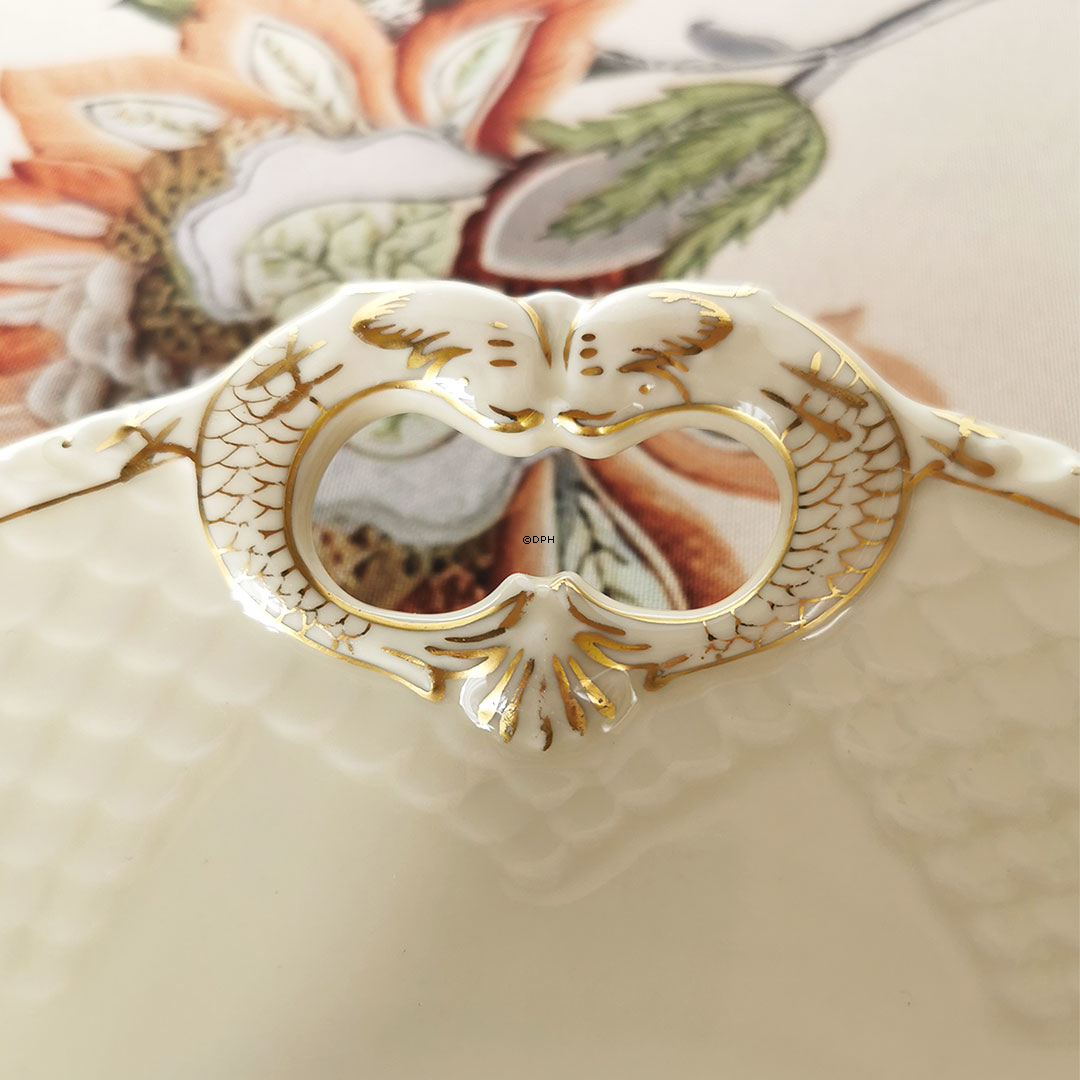 Bing & Grøndahl Heimdal kagefad med ører nr. 101