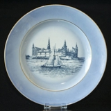 Castle Dinner plate with Kronborg