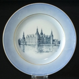 Castle Dinner plate with Frederiksborg