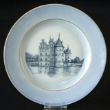 Castle Dinner plate with Egeskov