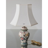 Kutani table lamp with bird