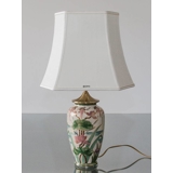 Kutani bordlampe med vand og blomst